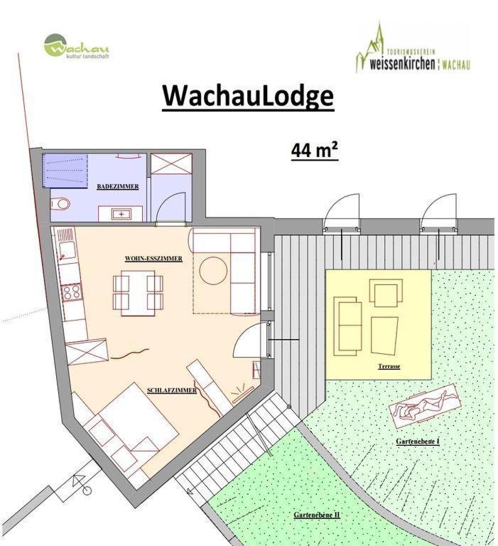 Wachaulodge ไวส์เซินเคียร์เชิน อินแดร์ วาคเอา ภายนอก รูปภาพ